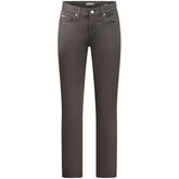 Guess Jeans Black Cotton Men Slim Jean -   -  Guess Jeans.